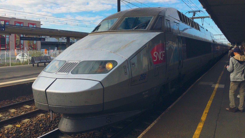 TGV Train Tours, France