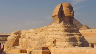 The Great Sphinx of Giza, Cairo, Egypt